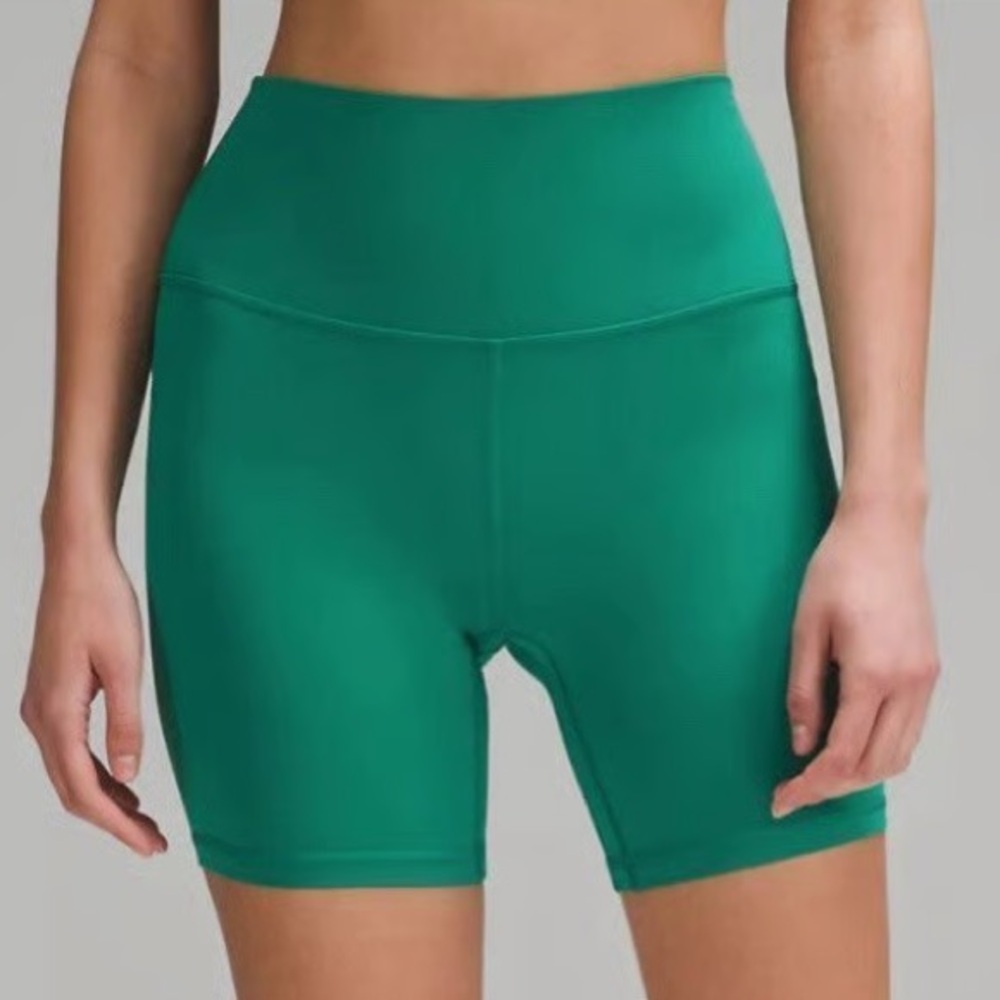NWT Lululemon Align 6” High Rise Short Cascadia Green 4